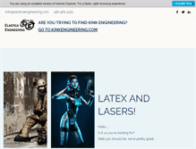 Tablet Screenshot of elasticaengineering.com